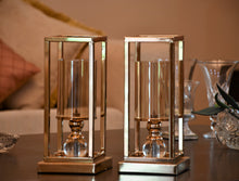Load image into Gallery viewer, Metal Candle stand Rectangle - Pair