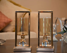 Load image into Gallery viewer, Metal Candle stand Rectangle - Pair