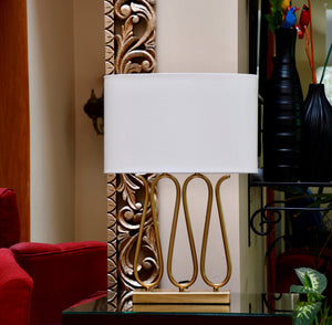 Double Bulb Metal Table Tamp