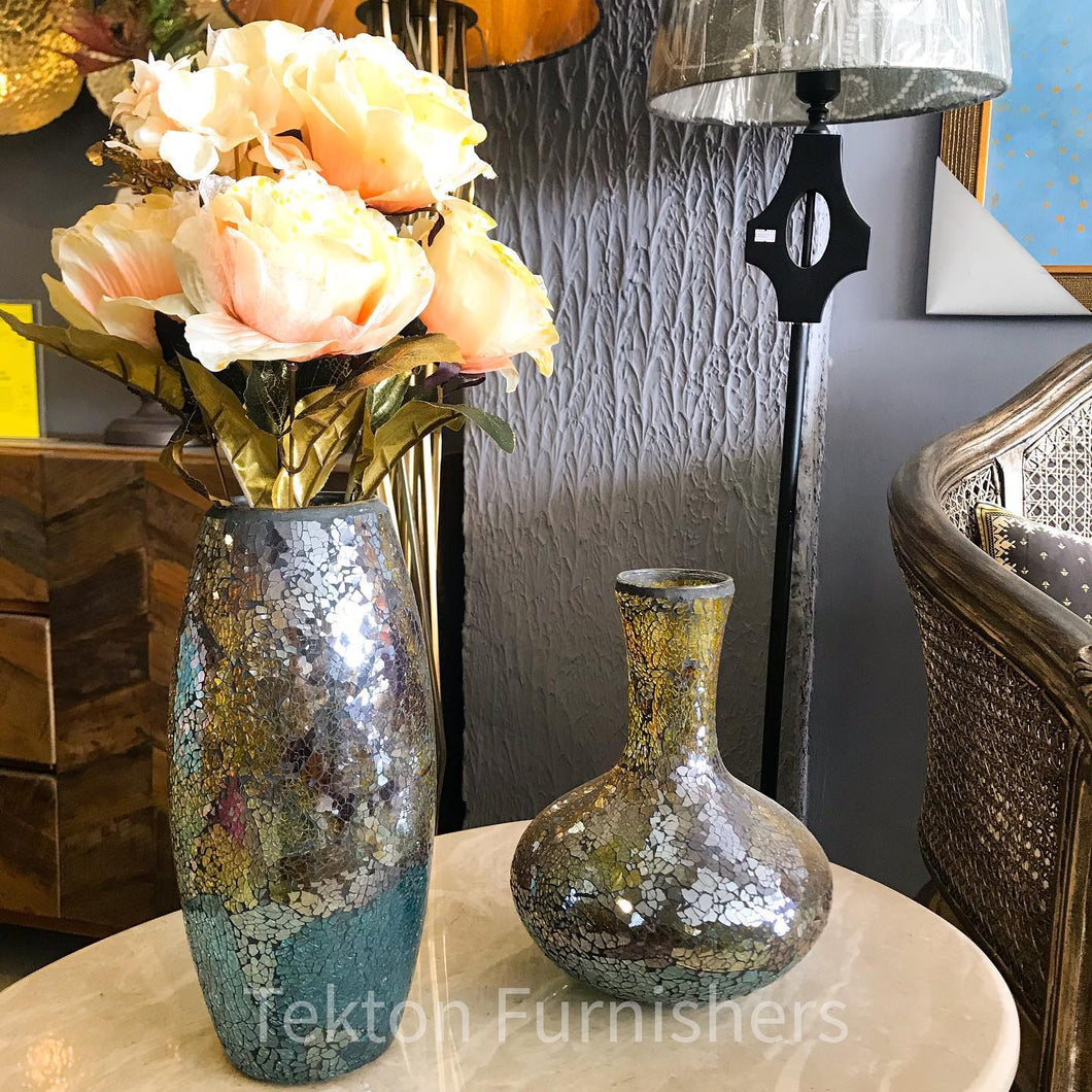 Glass Mosaic Vase