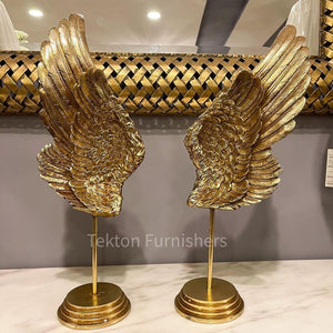 Golden Polyresin Wings.